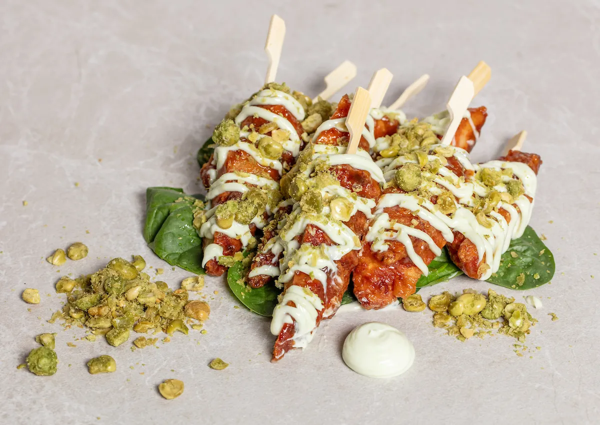Yakitori-marineruð kjúklingalund á spjóti x 40 1